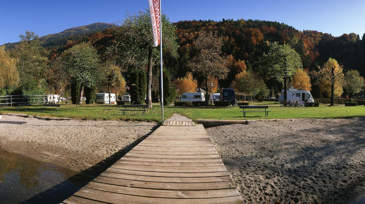 Camping Chalets Brunner Am See Villa Dobriach Ngoại thất bức ảnh