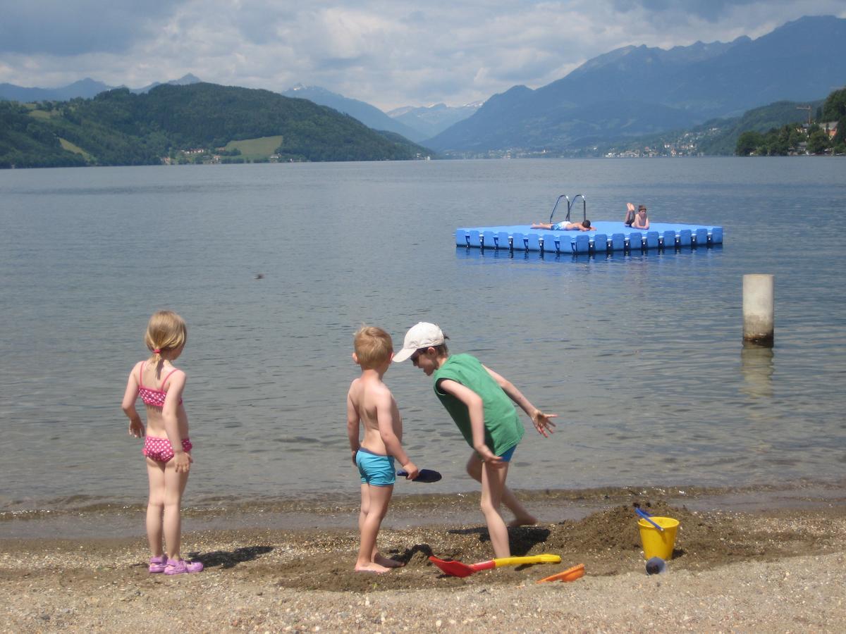 Camping Chalets Brunner Am See Villa Dobriach Ngoại thất bức ảnh