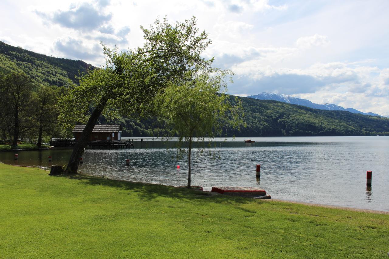 Camping Chalets Brunner Am See Villa Dobriach Ngoại thất bức ảnh
